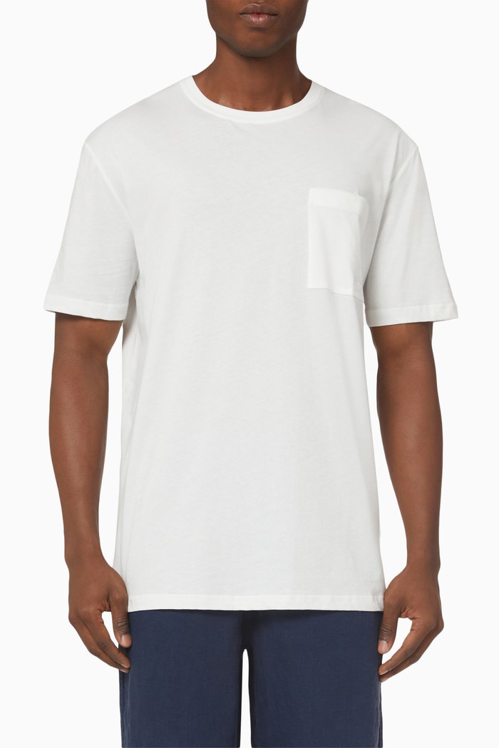 

Titus T-shirt in Cotton Jersey, White