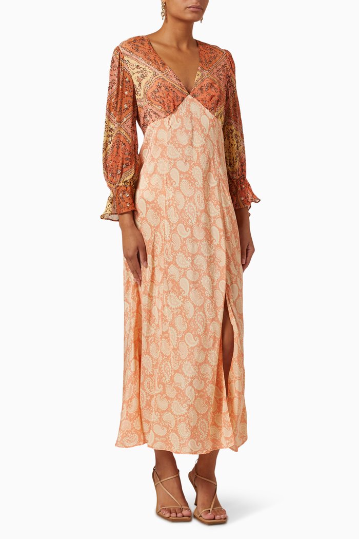 

Aoife Dress in Viscose Lurex, Neutral