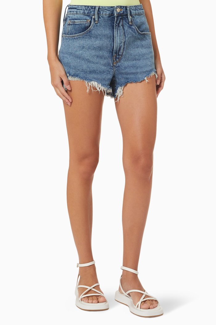 

Good Girlfriend Shorts in Denim, Blue