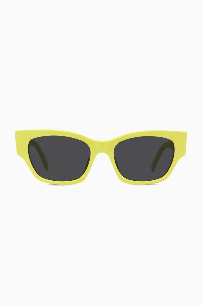

Square Sunglasses in Acetate, Yellow