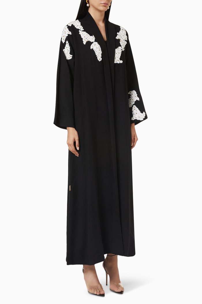 

Shawl Collar Abaya, Multicolour