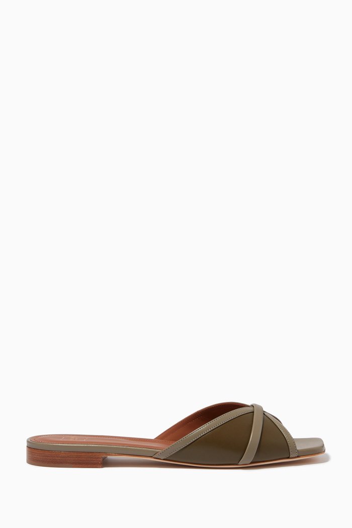 

Perla Flats in Nappa, Brown