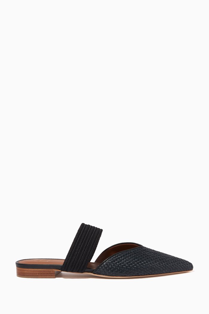 

Maisie Flats in Raffia, Black