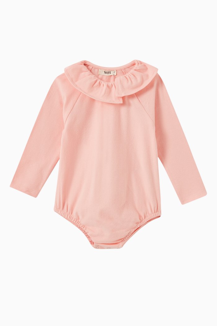 

Samira Bodysuit in Cotton Jersey, Pink