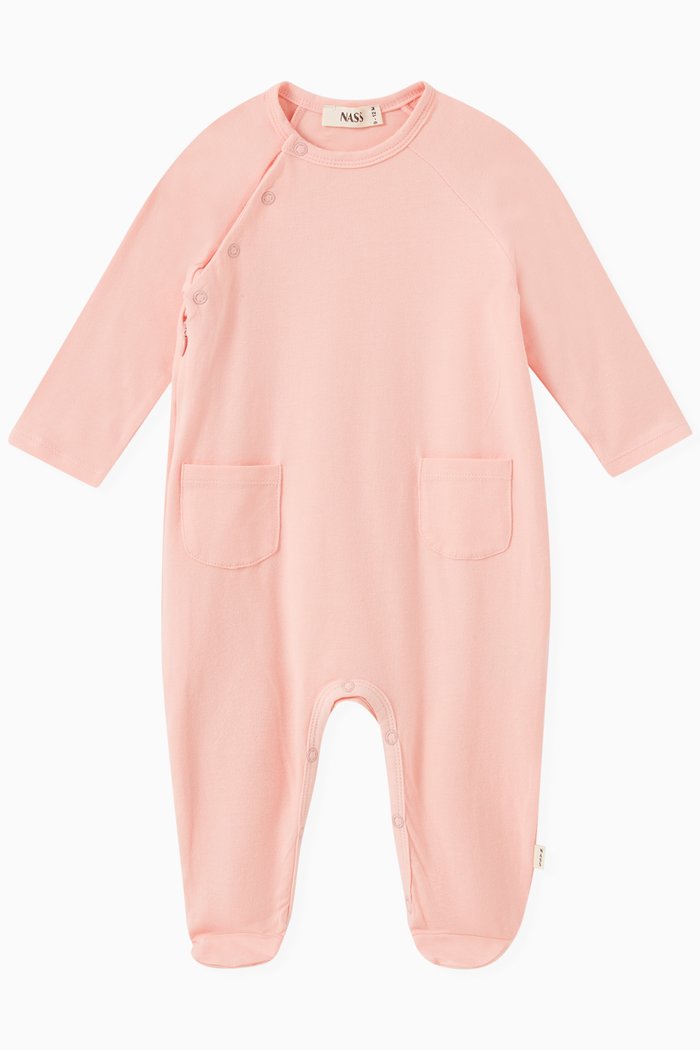 

Rayyan Romper in Cotton, Pink
