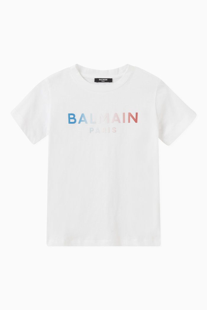 

Gradient Logo T-Shirt in Cotton, White