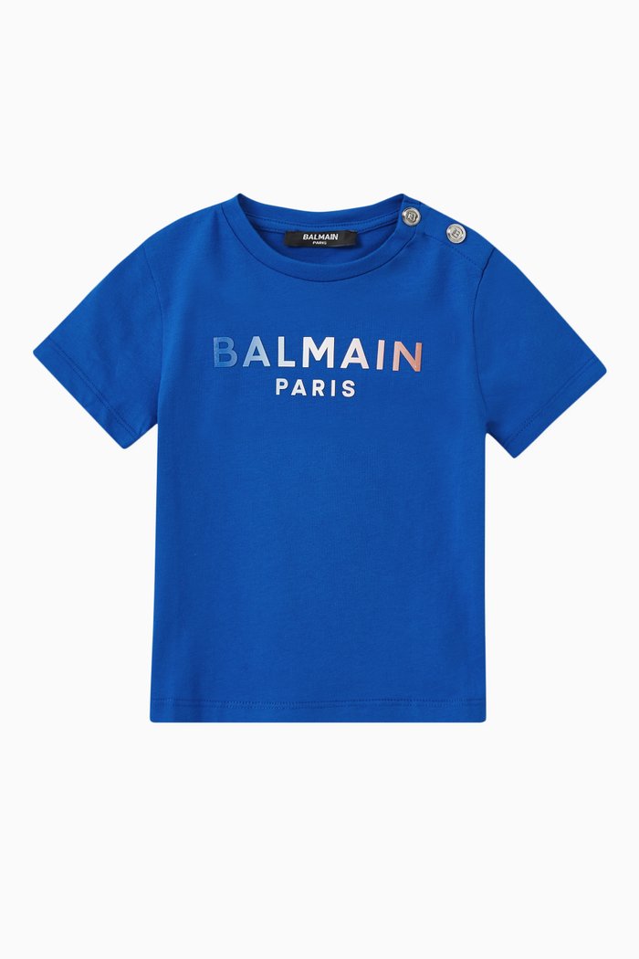 

Gradient Logo T-Shirt in Jersey, Blue