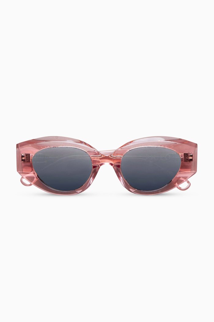 

Petra Sunglasses in Acetate, Pink
