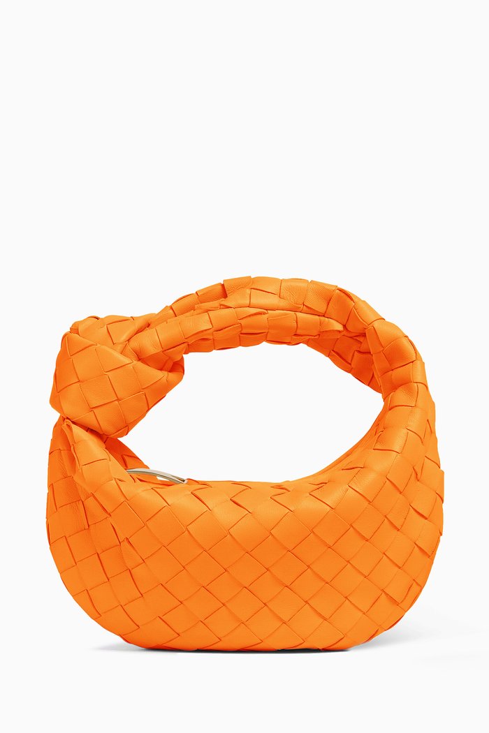

Mini BV Jodie Bag in Intrecciato Nappa, Orange