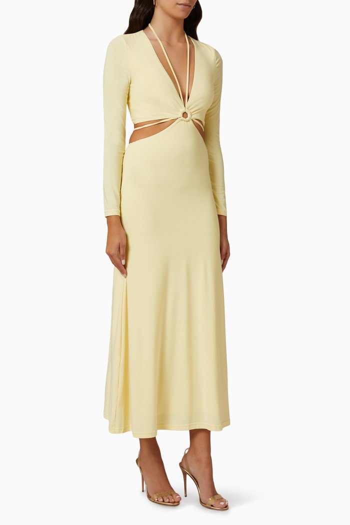 

Starling Maxi Dress, Yellow