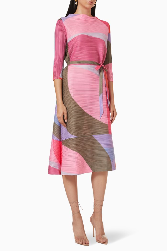 

Hester Belted Dress, Pink