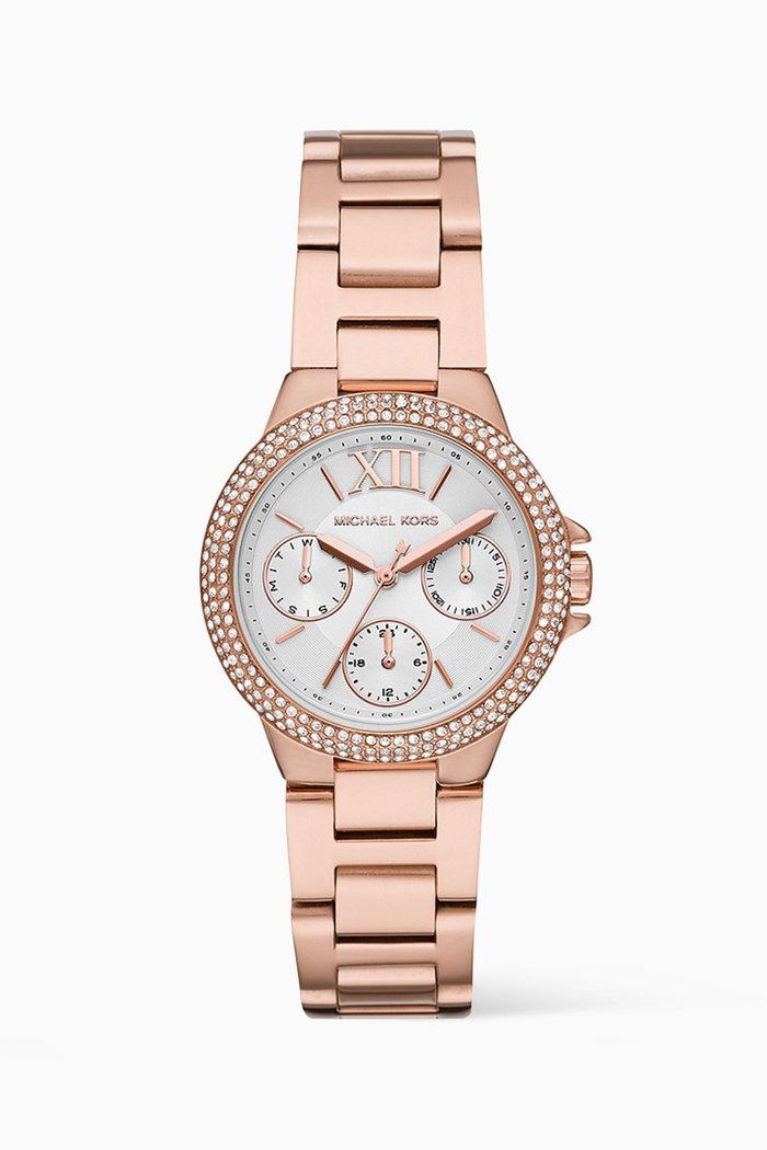 

Camille Quartz Watch, 33mm, Rose gold