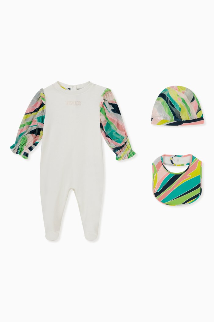 

Vetrave Print Jumpsuit, Set of 3, Neutral