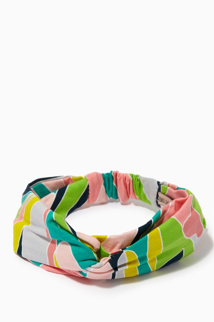 

Vetrate Print Hairband, Multicolour