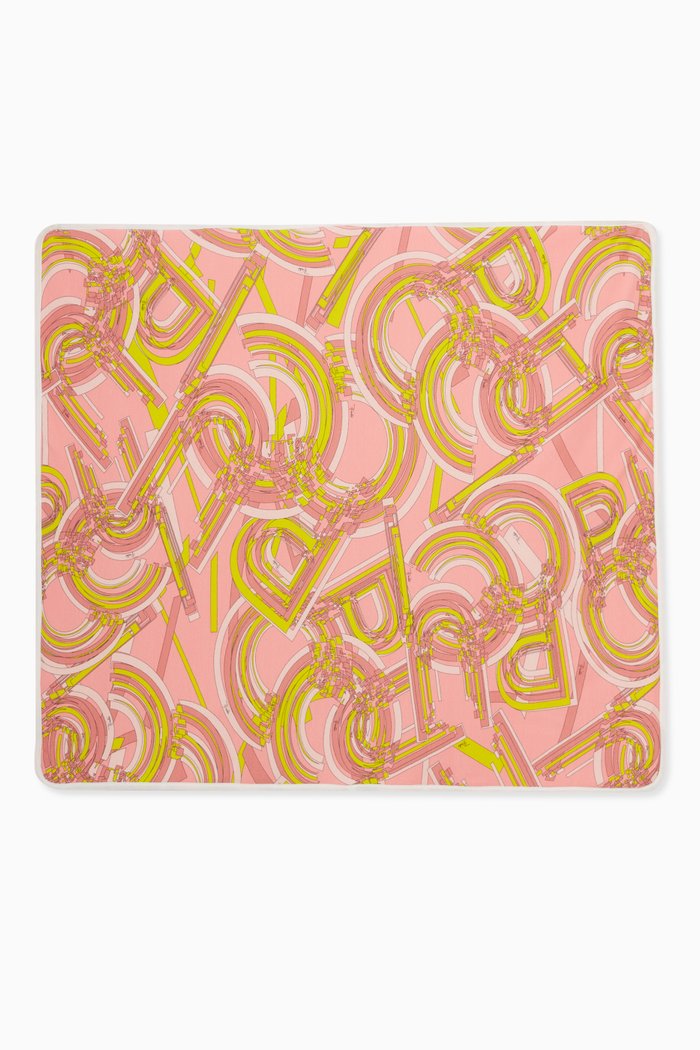 

Esploso Print Blanket in Cotton, Pink