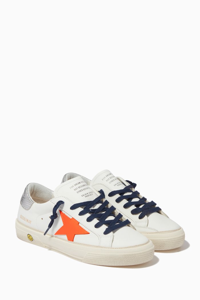May Sneakers in Leather, White
