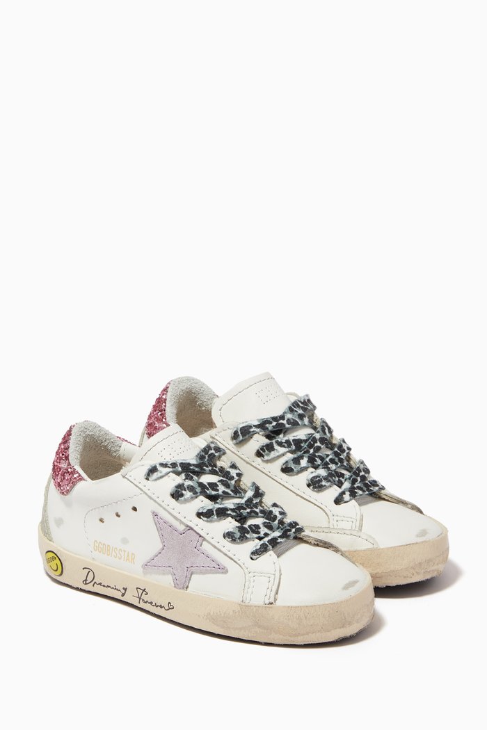

Super Star Sneakers in Leather, White