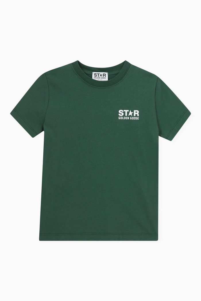 

Logo T-shirt in Cotton Jersey, Green