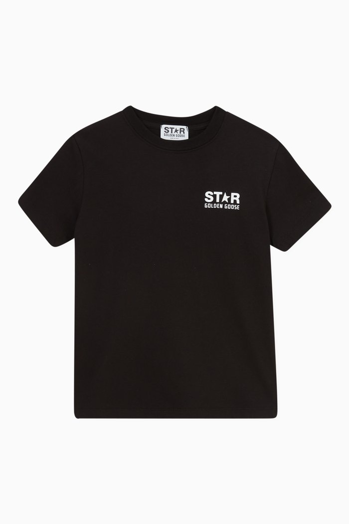 

Logo T-shirt in Cotton Jersey, Black