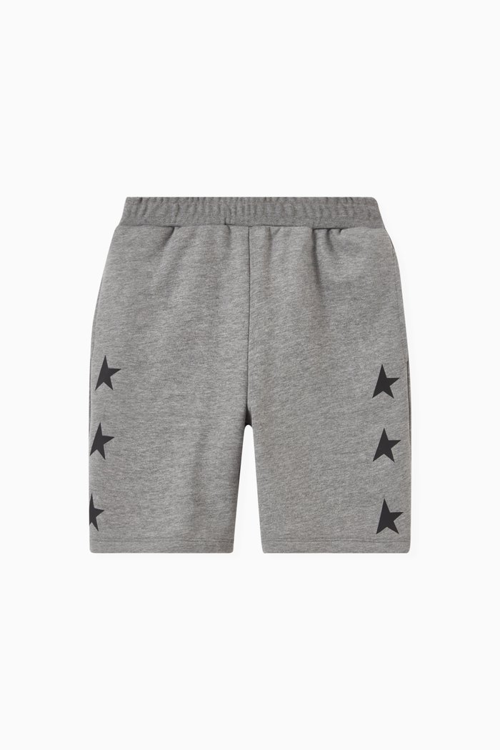 

Stars Shorts in Cotton, Grey