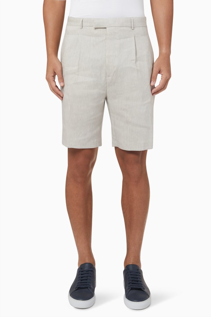 

Shorts in Linen, Neutral