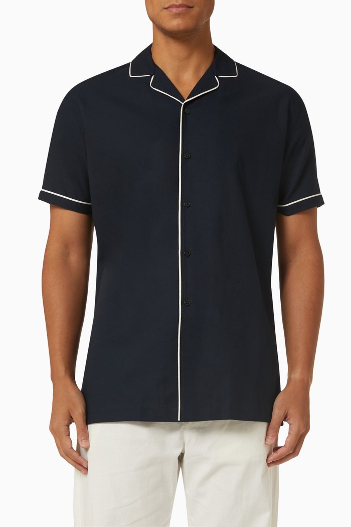 

Shirt in Cotton, Blue