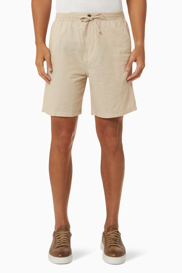

Comfort Shorts in Linen, Neutral