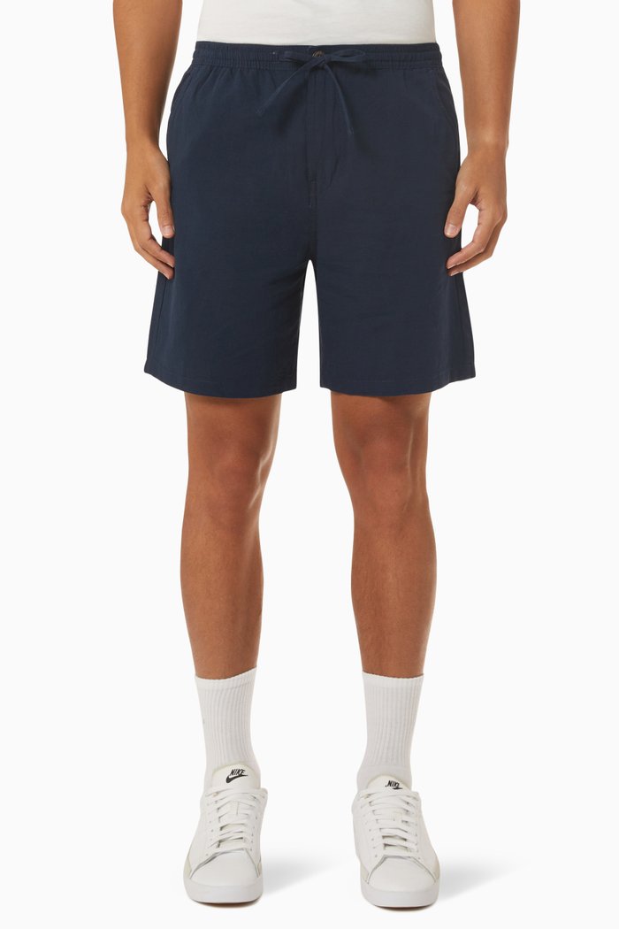 

Comfort Shorts in Linen, Blue