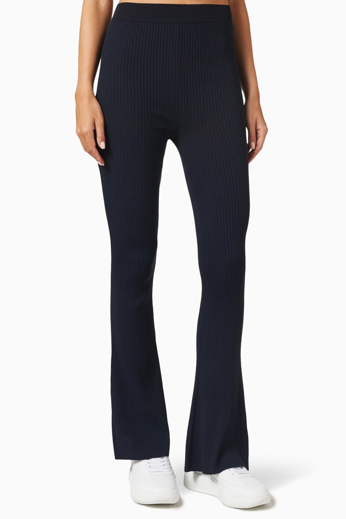 

Sensual Pants in Stretch Viscose Knit, Black
