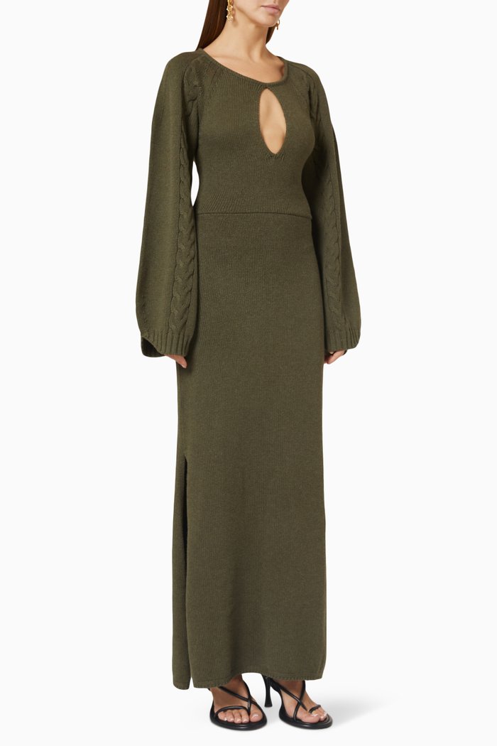 

Aurora Maxi Dress, Green