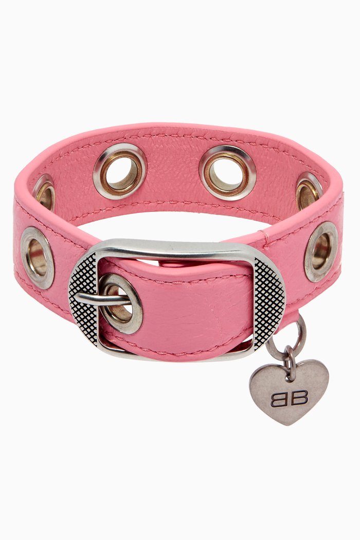 

Le Cagole Bracelet in Calfskin, Pink