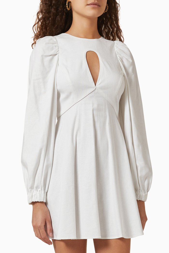 

Meadows Swing Mini Dress, Neutral