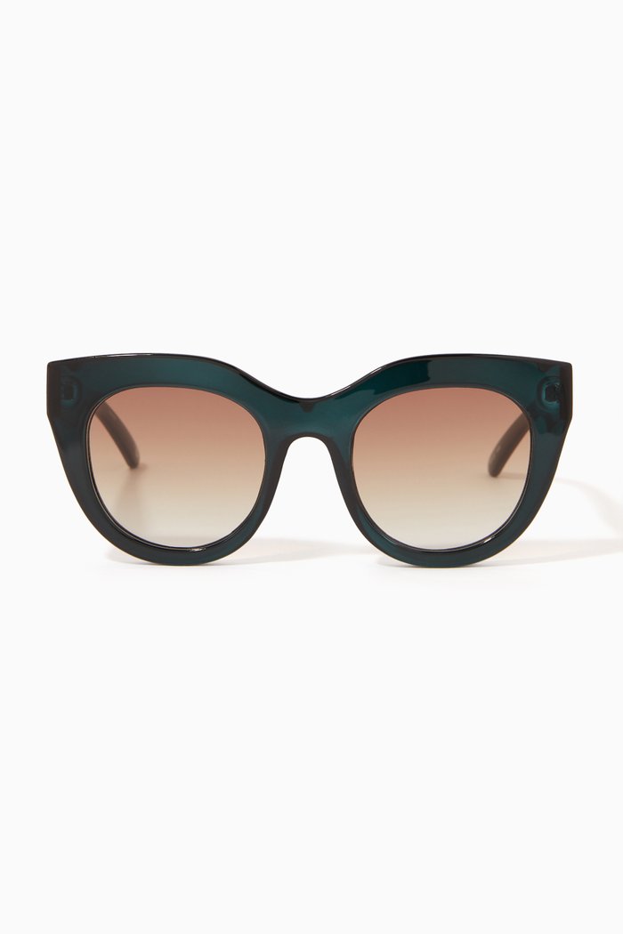 

Air Heart Sunglasses, Green