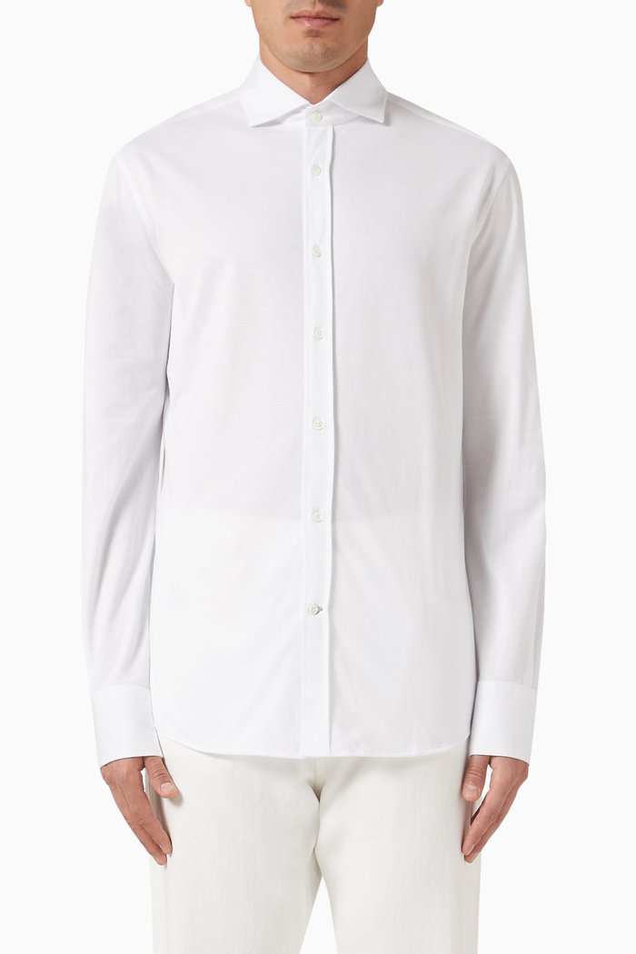 

Classic Shirt in Cotton, White