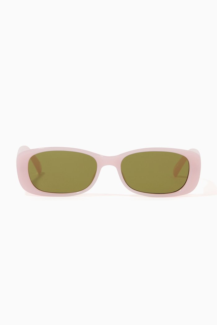 

Unreal Quilted Sunglasses, Pink