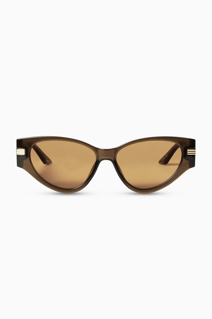 

x Missoma Scorpius Ridge Sunglasses in Plastic, Green