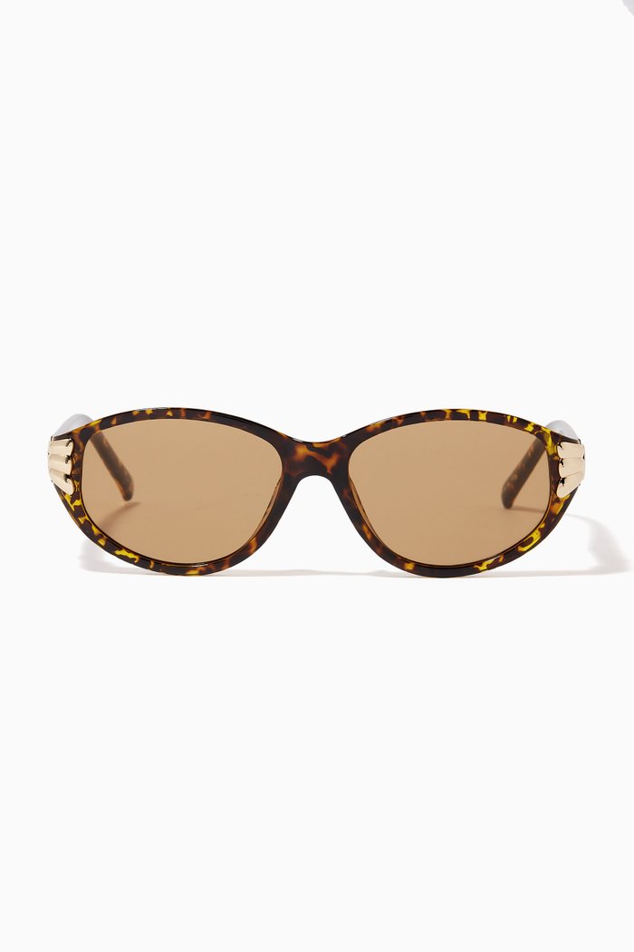 

Bombshell Sunglasses in BPA-free Plastic, Brown