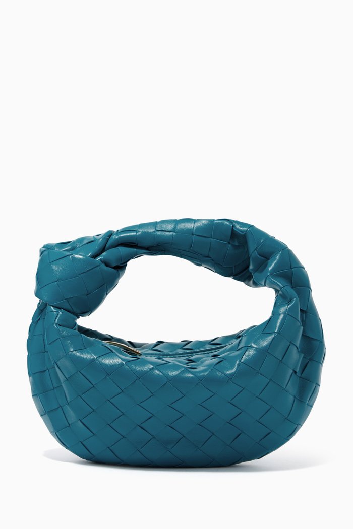 

Mini BV Jodie Bag in Intrecciato Nappa, Blue