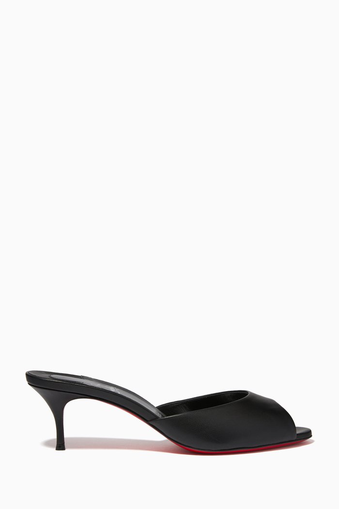 

Me Dolly 55 Mules in Nappa, Black