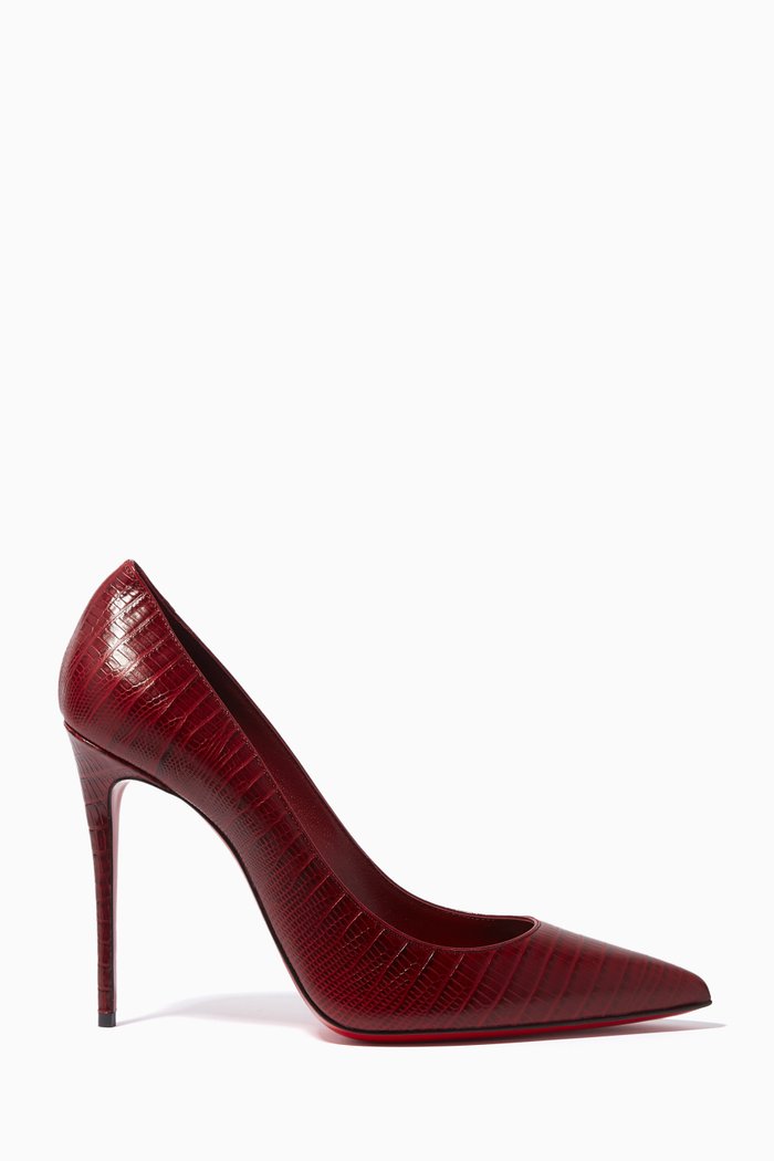

Kate 100 Pumps in Lizzy Calf Leather, Brown