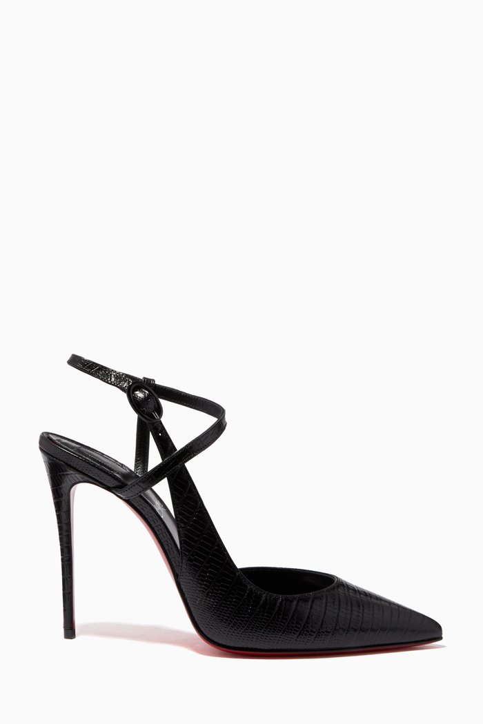 

Jenlove 100 Sandals in Lizzy Calf Leather, Black