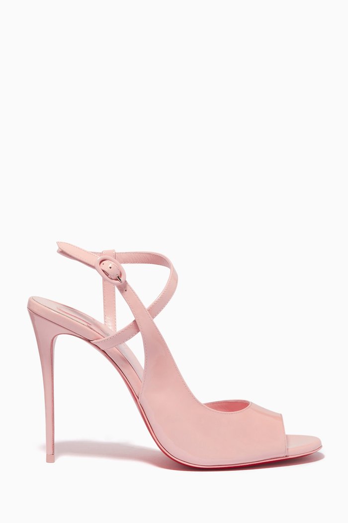 

So Jen 100 Sandals in Patent Leather, Pink