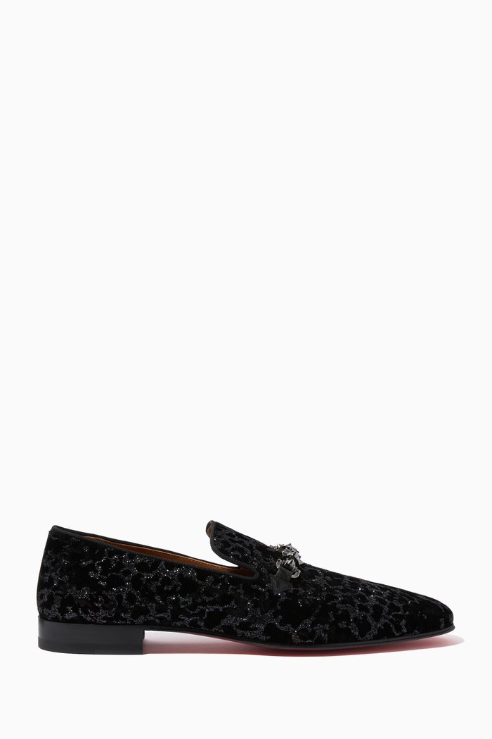 

Equiswing Loafer in Strass Velvet, Black