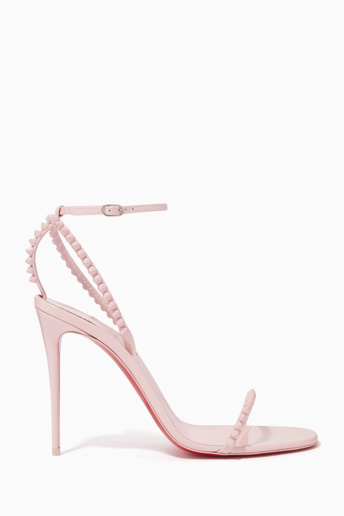 

So Me 100 Sandals in Patent Leather, Pink