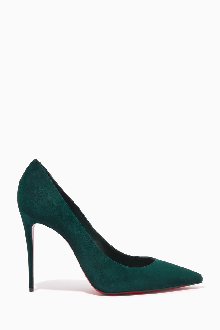 

Kate 100 Pumps in Suede, Green