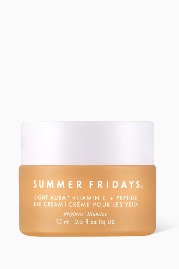 

Light Aura - Vitamin C + Peptide Eye Cream, 15ml, Colourless