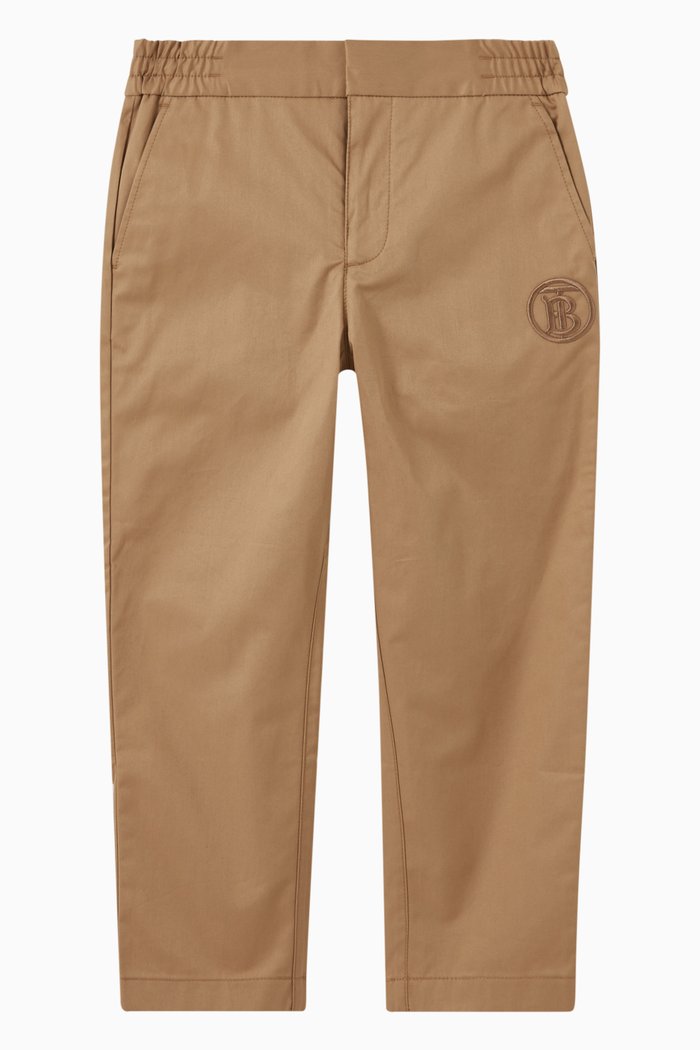 

Leonard Trousers in Cotton, Neutral