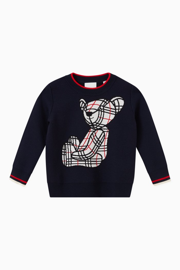 

Roberto Sweater in Wool, Blue