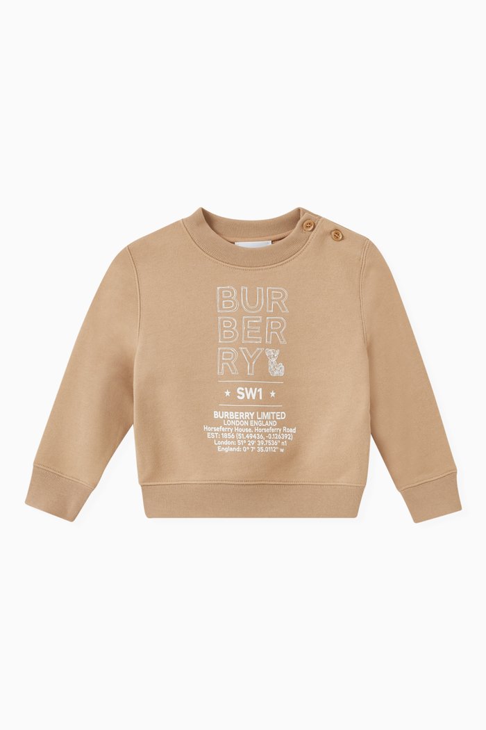 

Joel Sweatshirt in Cotton, Neutral
