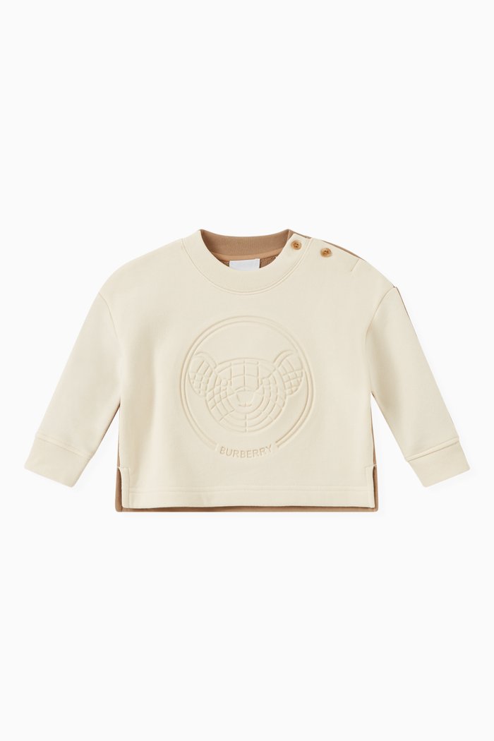 Aubrey Sweatshirt in Cotton, Neutral